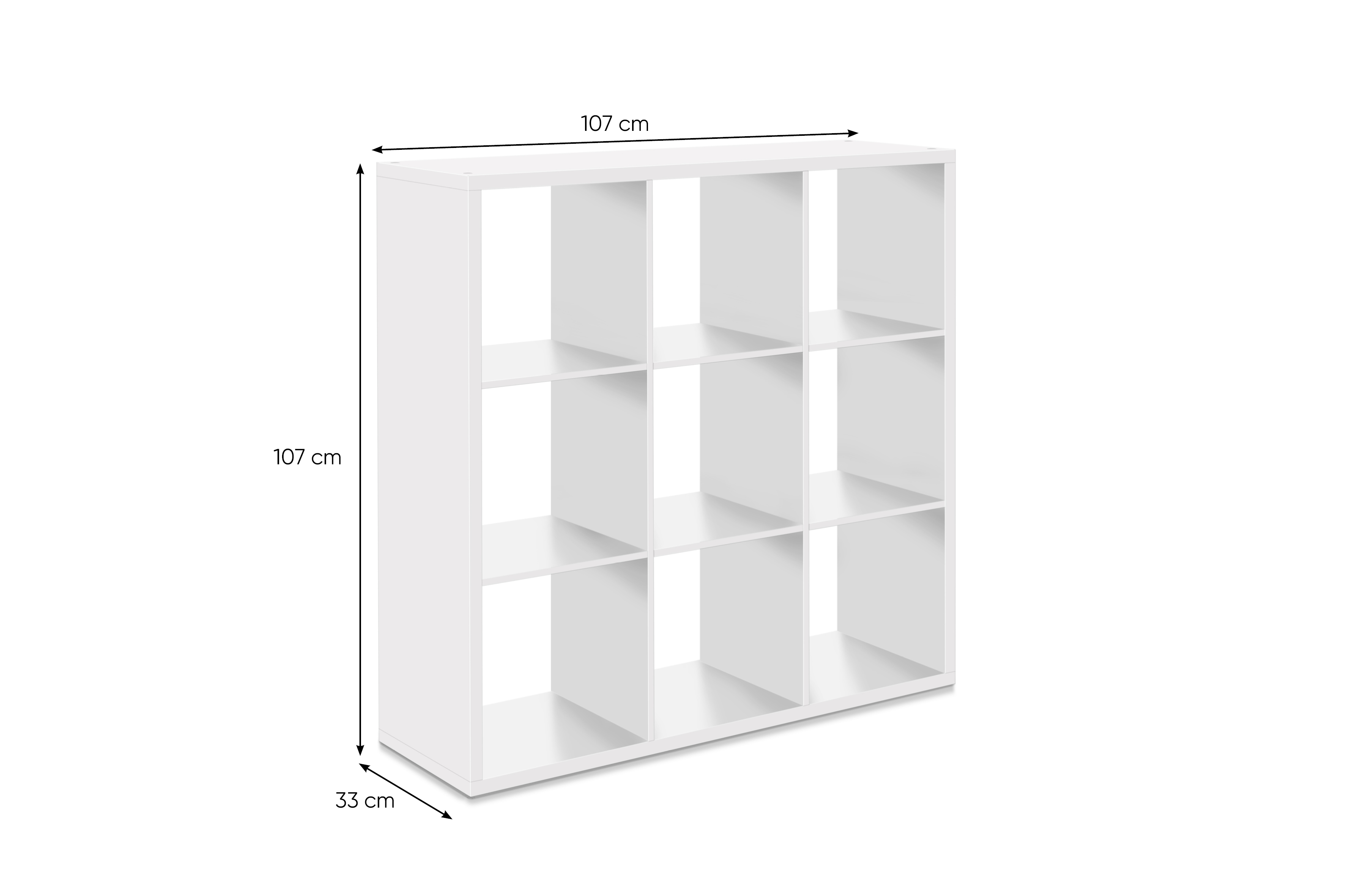 Shelving unit 9 cubes