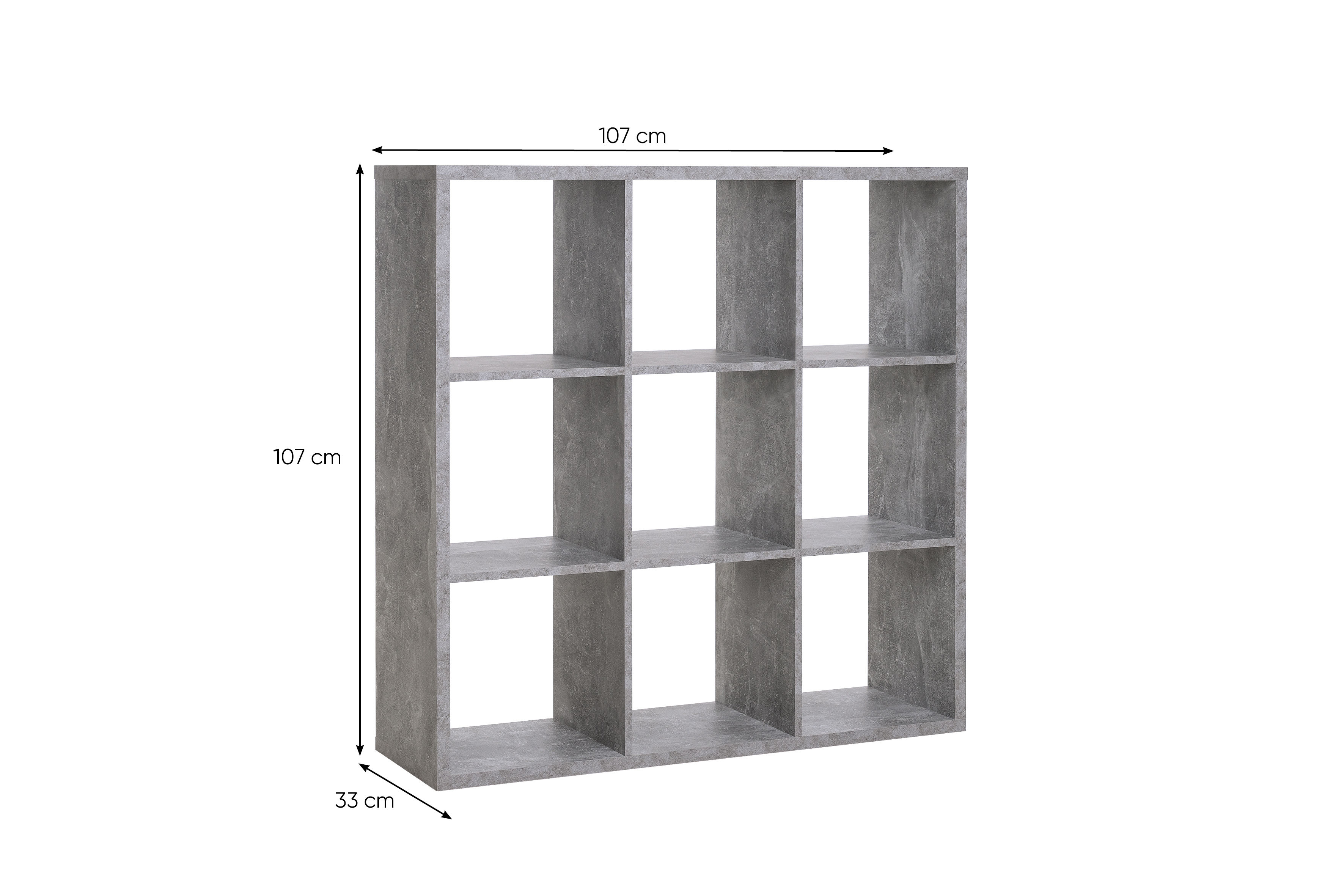 Shelving unit 9 cubes